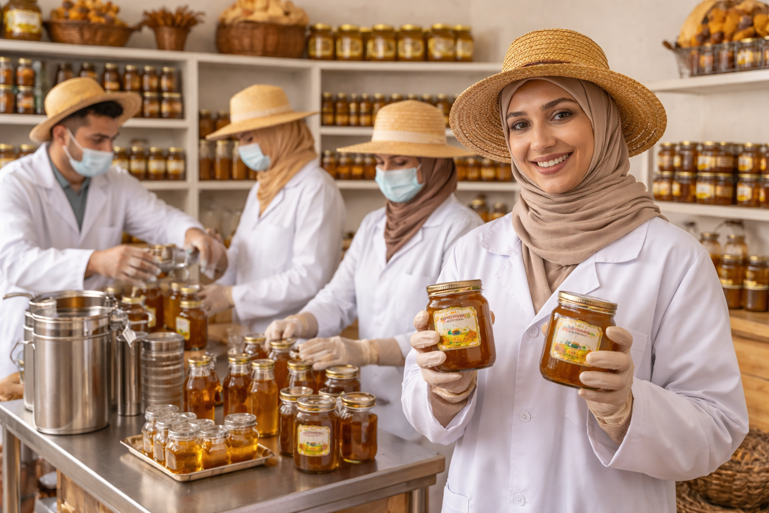 تعبئة العسل